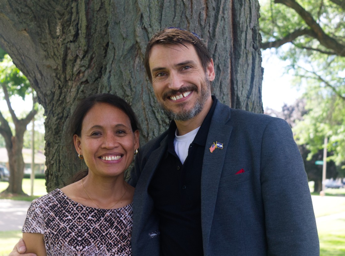 Photo of Rabbi Mo Wolf and Mercyjoy Wolf